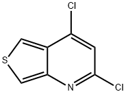 2,4-DICHLOROTHIENO[3,4-B]PYRIDINE Struktur