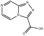 [1,2,4]Triazolo[4,3-a]pyrazine-3-carboxylicacid Struktur