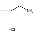 (1-Methylcyclobutyl)MethanaMine hydrochloride Struktur