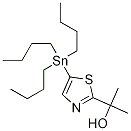 2-(5-(Tributylstannyl)thiazol-2-yl)propan-2-ol Struktur