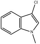 3-chloro-1-methyl-1H-indole Struktur