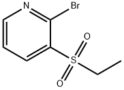 2-bromo-3-(ethylsulfonyl)-pyridine Struktur