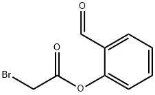 BROMO-ACETIC ACID 2-FORMYL-PHENYL ESTER Struktur