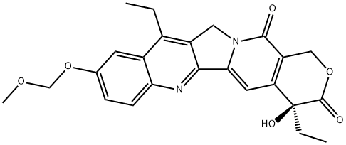 10-O-Methoxymethyl SN-38 Struktur