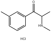 3-Methyl Methcathinone Hydrochloride Struktur