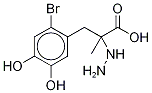 2-Bromo Carbidopa Struktur