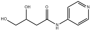 N-(4-Pyridyl)-3,4-dihydroxybutyramide Struktur