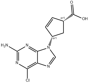 (1S,4R)-4-(2-Amino-6-chloro-9H-purin-9-yl)-2-cyclopentene-1-carboxylate