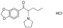 Methylenedioxypyrovalerone-d8 Hydrochloride Struktur