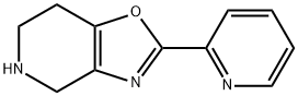 Oxazolo[4,5-c]pyridine, 4,5,6,7-tetrahydro-2-(2-pyridinyl)- Struktur