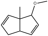 Pentalene, 1,3a,4,6a-tetrahydro-1-methoxy-6a-methyl- (9CI) Struktur