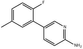 5-(2-Fluoro-5-Methylphenyl)pyridin-2-aMine Struktur