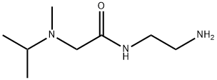 2-(N-isopropyl-N-MethylaMino)-N-(2-aMinoethyl)acetaMide Struktur