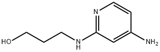 3-(4-aminopyridin-2-ylamino)propan-1-ol Struktur