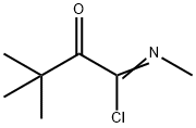 Butanimidoyl  chloride,  N,3,3-trimethyl-2-oxo- Struktur