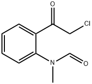 Formamide, N-[2-(chloroacetyl)phenyl]-N-methyl- (9CI) Struktur