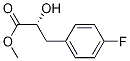 Methyl (R)-3-(4-Fluorophenyl)-2-hydroxypropionate Struktur