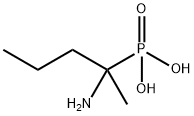 (1-AMINO-1-METHYLBUTYL)PHOSPHONIC ACID HYDRATE Struktur