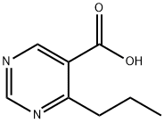 4-propyl-5-pyrimidinecarboxylic acid(SALTDATA: FREE) Struktur