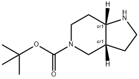 5-Boc-Octahydropyrrolo[3,2-c]pyridine Struktur