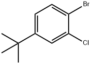 1-broMo-4-tert-butyl-2-chlorobenzene Struktur