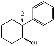 (R,R)-(-)-1-PHENYLCYCLOHEXANE-CIS-1,2-DIOL Struktur