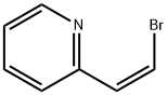 (Z)-2-(2-Bromoethenyl)pyridine Struktur