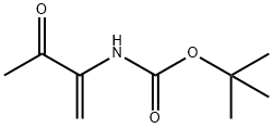 Carbamic acid, (1-methylene-2-oxopropyl)-, 1,1-dimethylethyl ester (9CI) Struktur