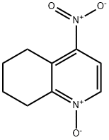 4-Nitro-5,6,7,8-tetrahydroquinoline 1-oxide Struktur