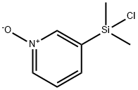 Pyridine, 3-(chlorodimethylsilyl)-, 1-oxide (9CI) Struktur