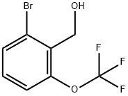 2-BroMo-6-(trifluoroMethoxy)benzyl alcohol Struktur