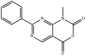 1-methyl-7-phenyl-1H-pyrimido[4,5-d][1,3]oxazine-2,4-dione Struktur