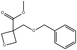 Methyl 3-(benzyloxyMethyl)oxetane-3-carboxylate Struktur