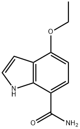 4-ethoxy-1H-indole-7-carboxamide Struktur