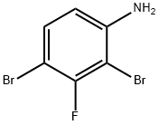 2,4-dibroMo-3-fluoroaniline Struktur