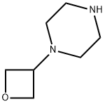 1-(Oxetan-3-yl)piperazine Struktur