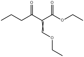 ETHYL 2-BUTYRYL-3-ETHOXYACRYLATE Struktur