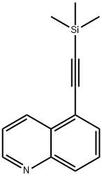 5-((TriMethylsilyl)ethynyl)quinoline Struktur