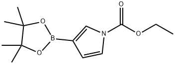 1-(Ethoxycarbonyl)pyrrole-3-boronic acid, pinacol ester Struktur