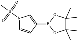 1-(Methylsulfonyl)pyrrole-3-boronic acid, pinacol ester Struktur