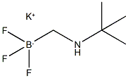 Potassium (t-butylaminomethyl)trifluoroborate Struktur