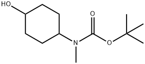 4-(N-Boc-N-MethylaMino)cyclohexanol Struktur