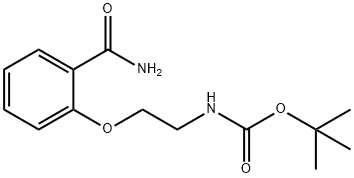 2-[2-(Boc-aMino)ethoxy]benzaMide Struktur