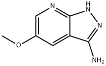 5-methoxy-1H-pyrazolo[3,4-b]pyridin-3-amine Struktur