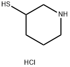 piperidine-3-thiol hydrochloride Struktur