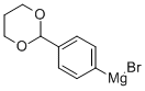 4-(1,3-DIOXAN-2-YL)PHENYLMAGNESIUM BROMIDE Struktur