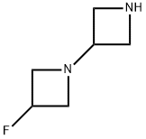 3-fluoro-1,3'-biazetidine Struktur