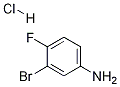 1-Amino-3-bromo-4-fluorobenzene hydrochloride Struktur