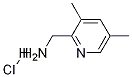 (3,5-diMethylpyridin-2-yl)MethanaMine hydrochloride Struktur