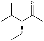 2-Pentanone, 3-ethyl-4-methyl-, (R)- (9CI) Struktur